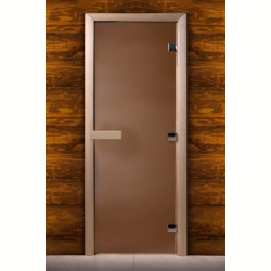 Дверь для сауны Maestro woods бронза матовая 800х2000 левая/правая