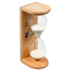 Часы песочные Банные штучки "Люкс" 6.5х9х19.5 см
