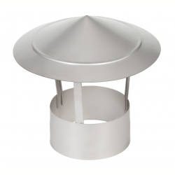 Зонт на дымоход 1Z (грибок на дымоход) AISI 321 (0,5 мм) D 180