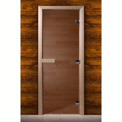 Дверь для сауны Maestro woods бронза 700х1900 левая/правая
