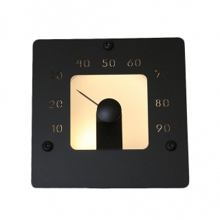 Гигрометр с подсветкой Cariitti SQ черный. Фото №1